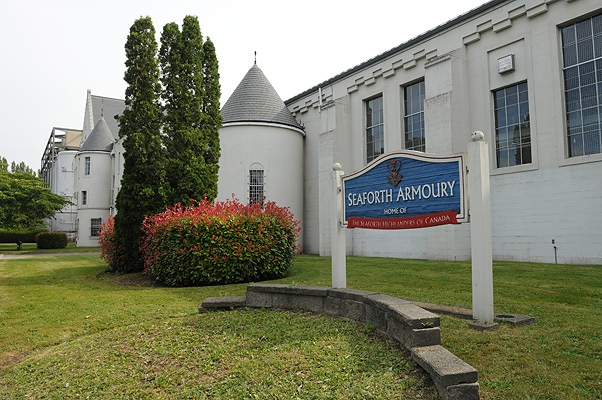 seaforth armoury DAN TOULGOET Van Courier